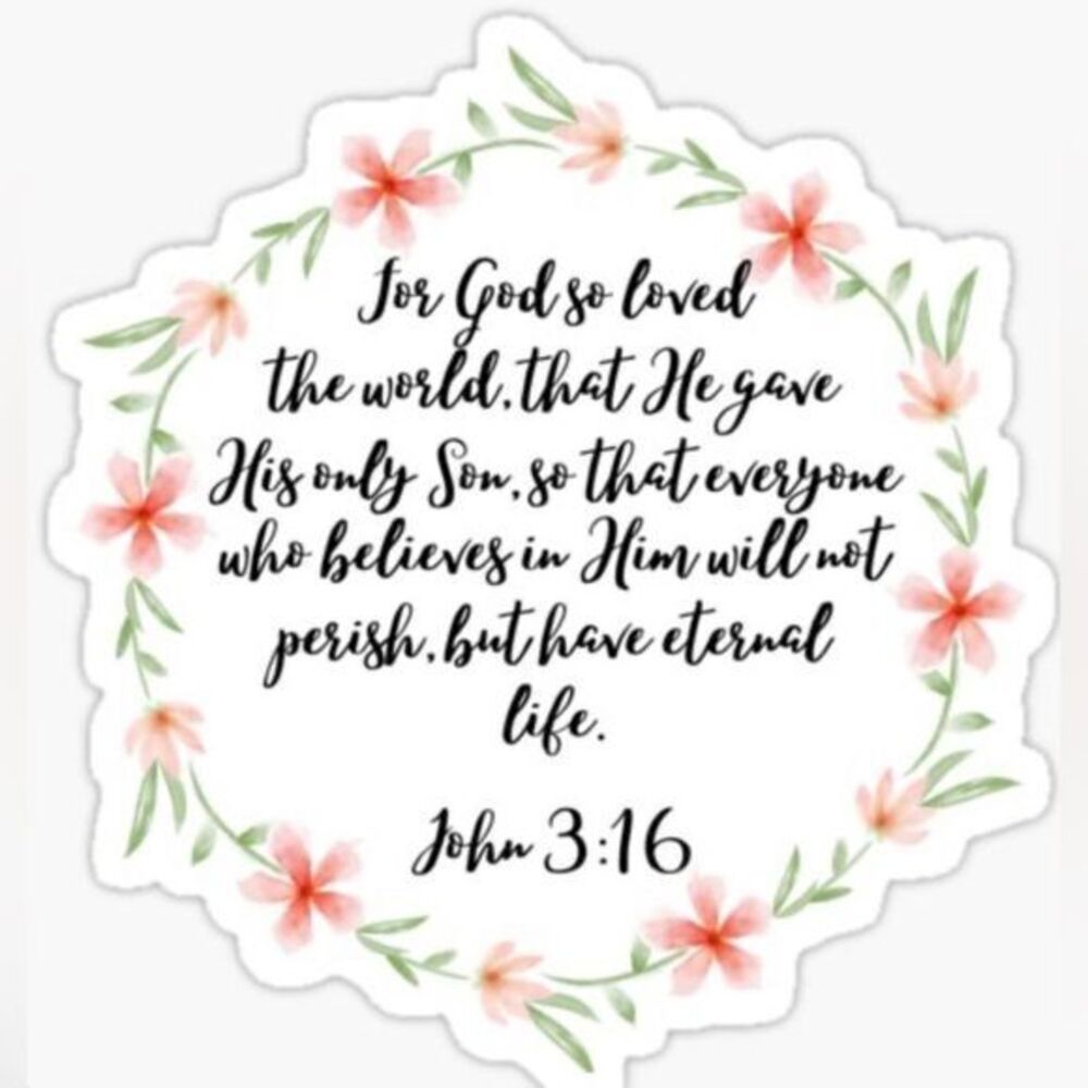 John 3:16 ✝️‎